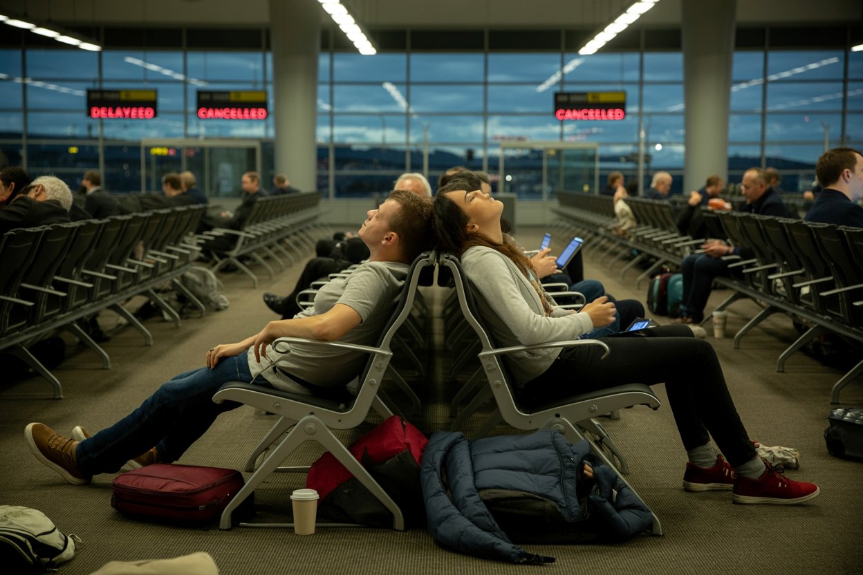 Travel Disruptions in Mexico City: 55 Flights Delayed and 8 Canceled at Major Airports