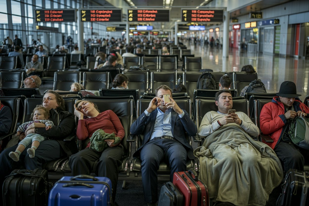 Cairo International Airport Faces Major Flight Disruptions: Over 126 Flights Delayed & 1 Canceled