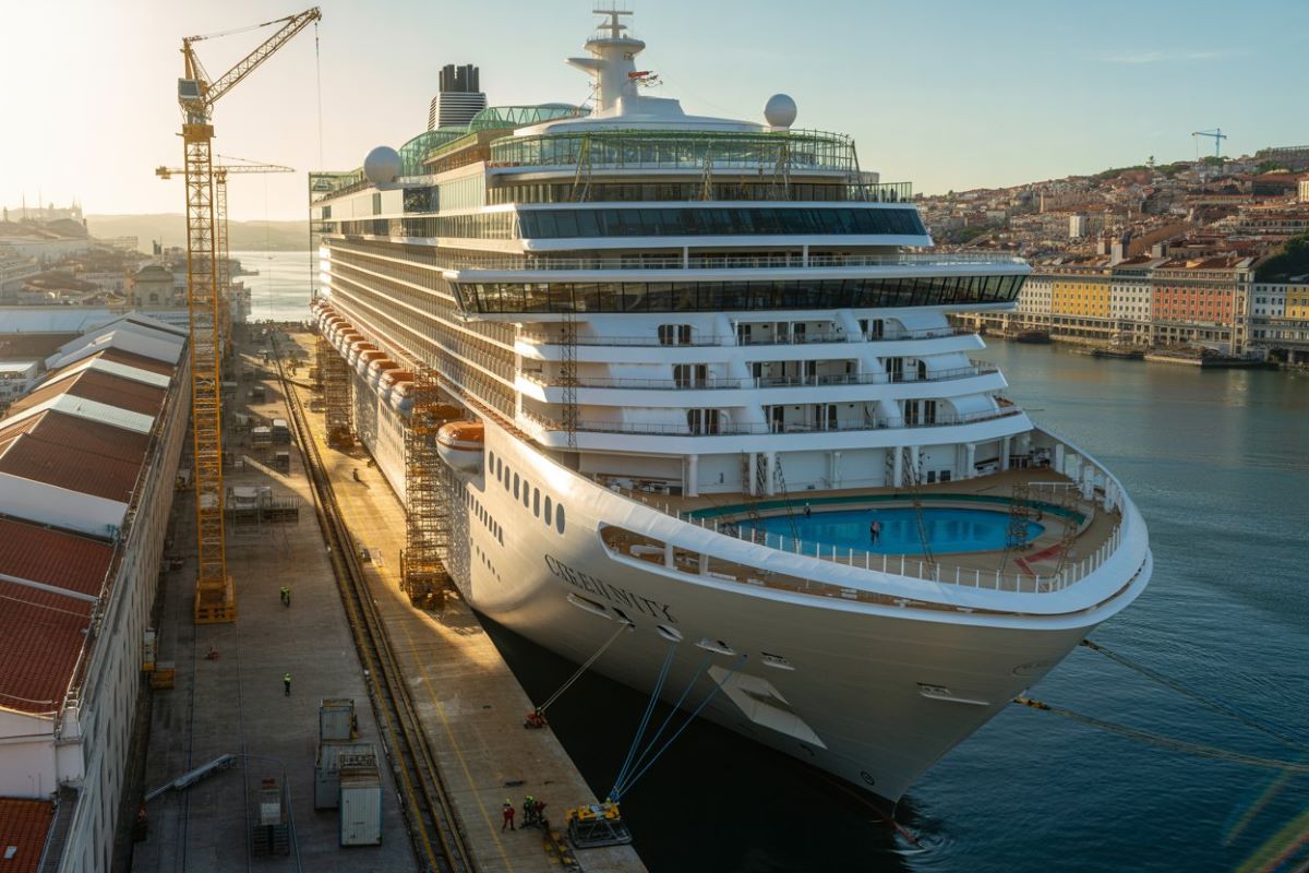 Exciting Enhancements Await as Crystal Serenity Enters Dry Dock for Refurbishment