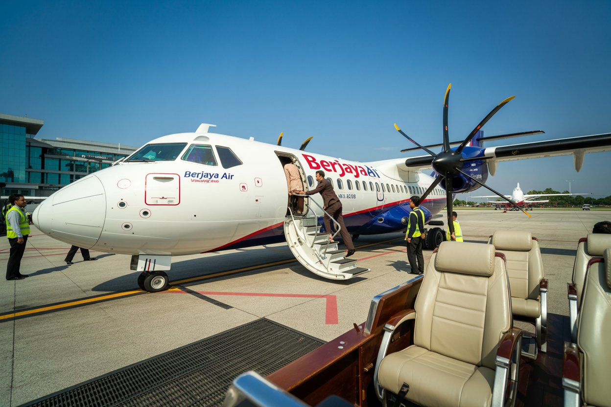 Berjaya Air Unveils World’s First All-Business Class ATR Seventy-Two-Six-Hundred in Malaysia