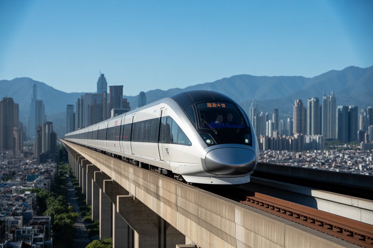 China Launches the World’s Fastest Maglev Train, Redefining Travel Experience