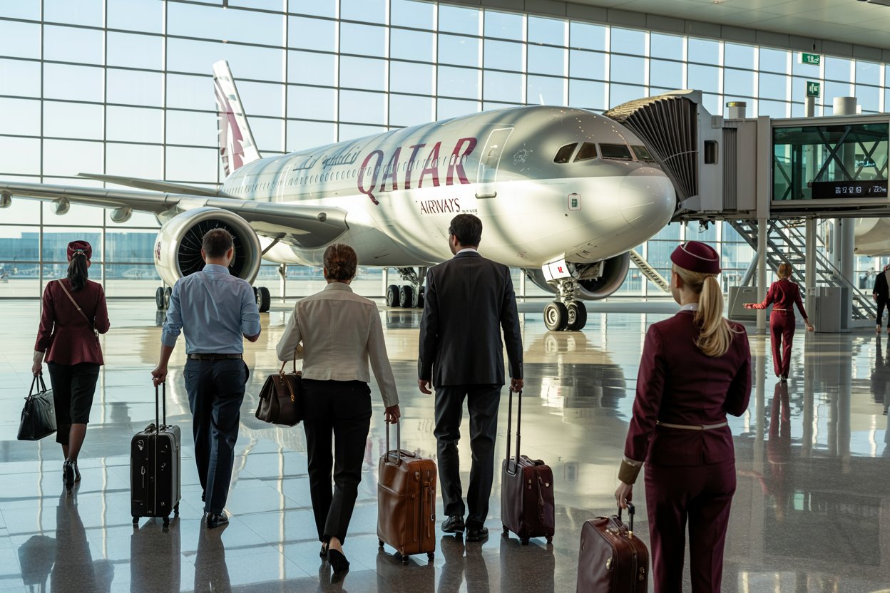 Explore Enhanced Travel Options: Qatar Airways Unveils Business Class Seats for Qantas Frequent Flyers