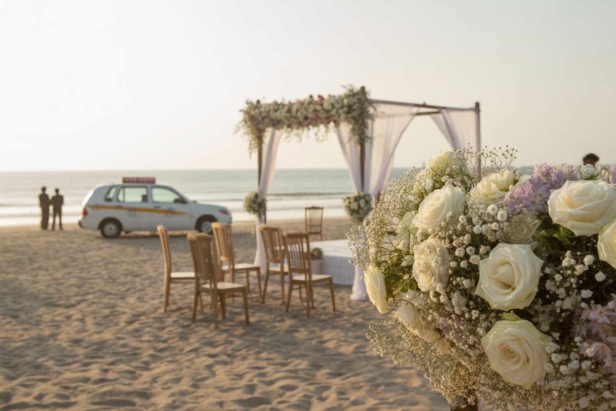 Goa Enhances Tourist Experience with New Taxi Fare System and Beach Wedding Policies