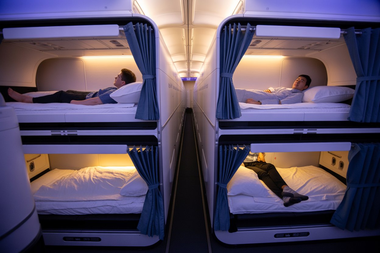 Revolutionizing Ultra-Long Haul Travel: Air New Zealand’s Economy Skynest Bunk Beds Set to Transform the Auckland to New York Route