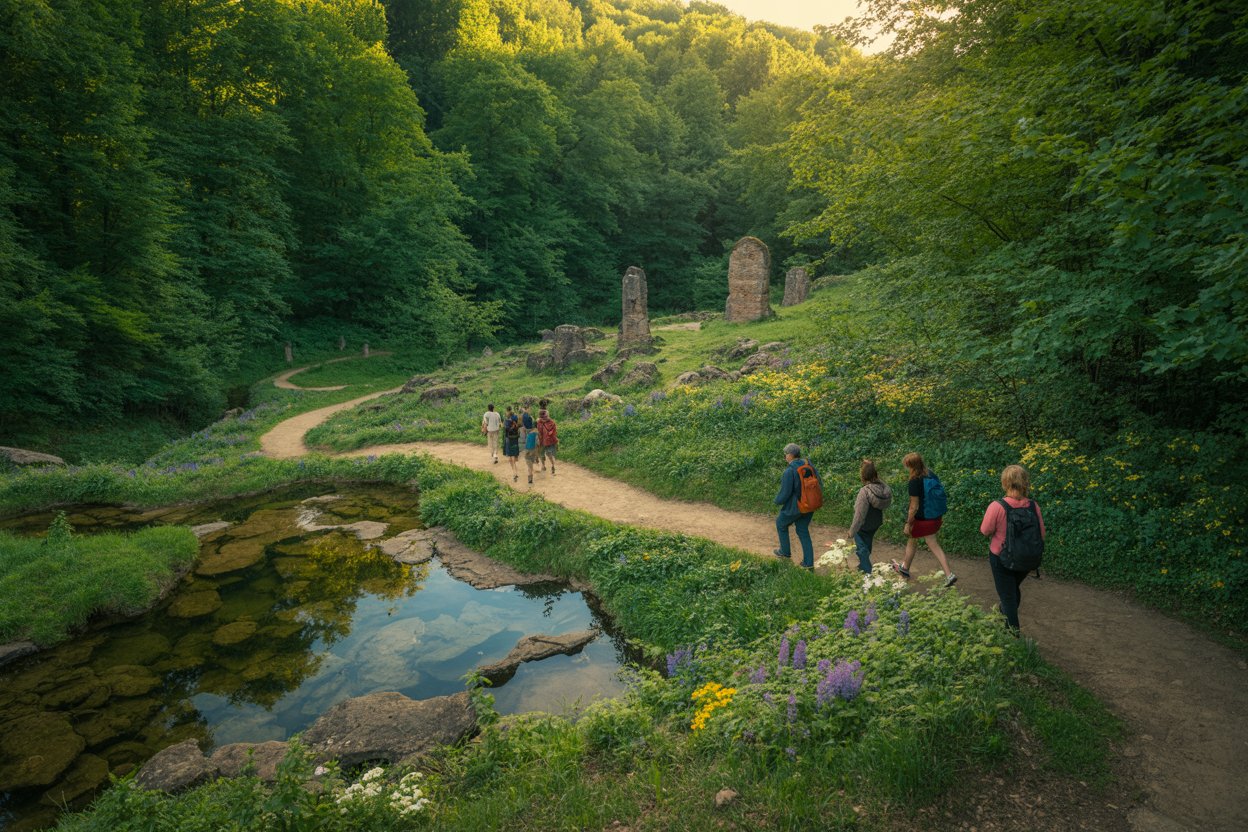 Discover the Power of Seven Springs Eco-Trail: A Sustainable Adventure in Letichiv, Ukraine