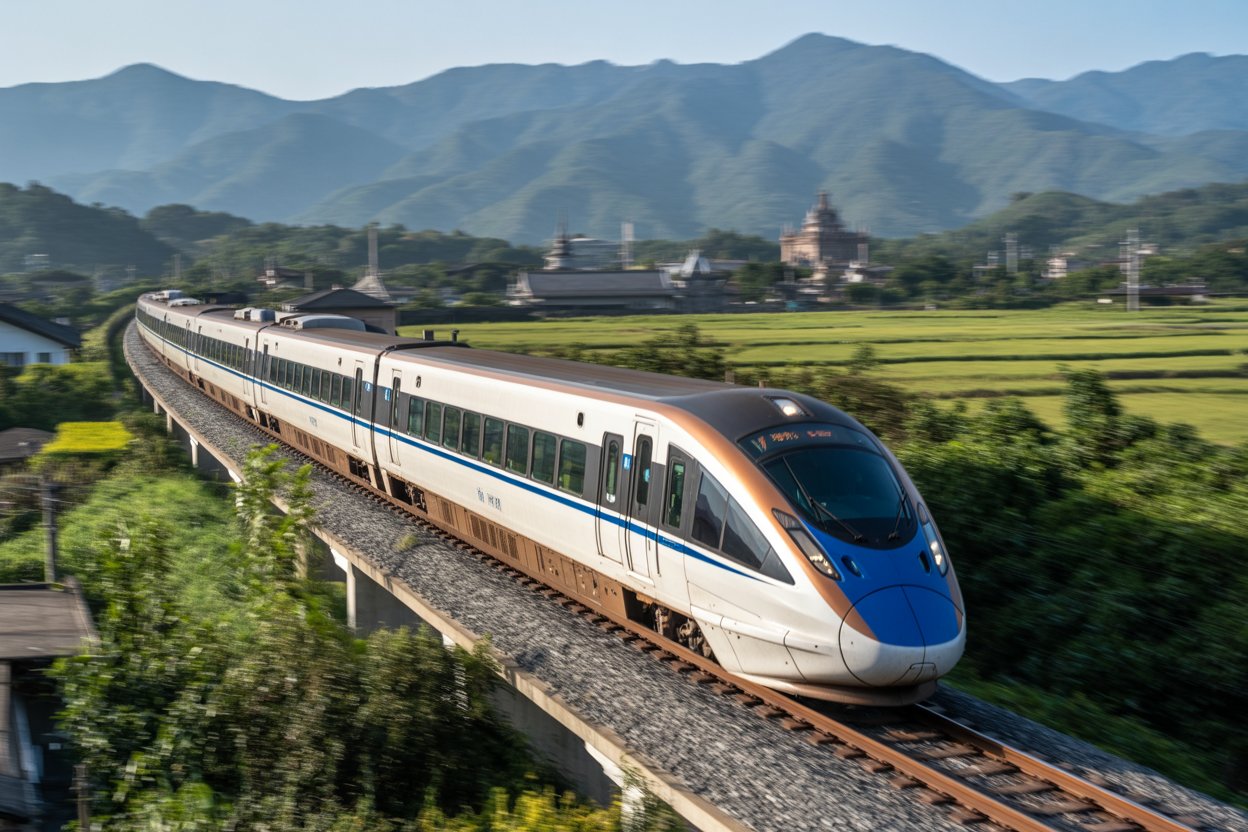 Taiwan’s High-Speed Rail Revolution: A New Era of Travel with Advanced Bullet Trains