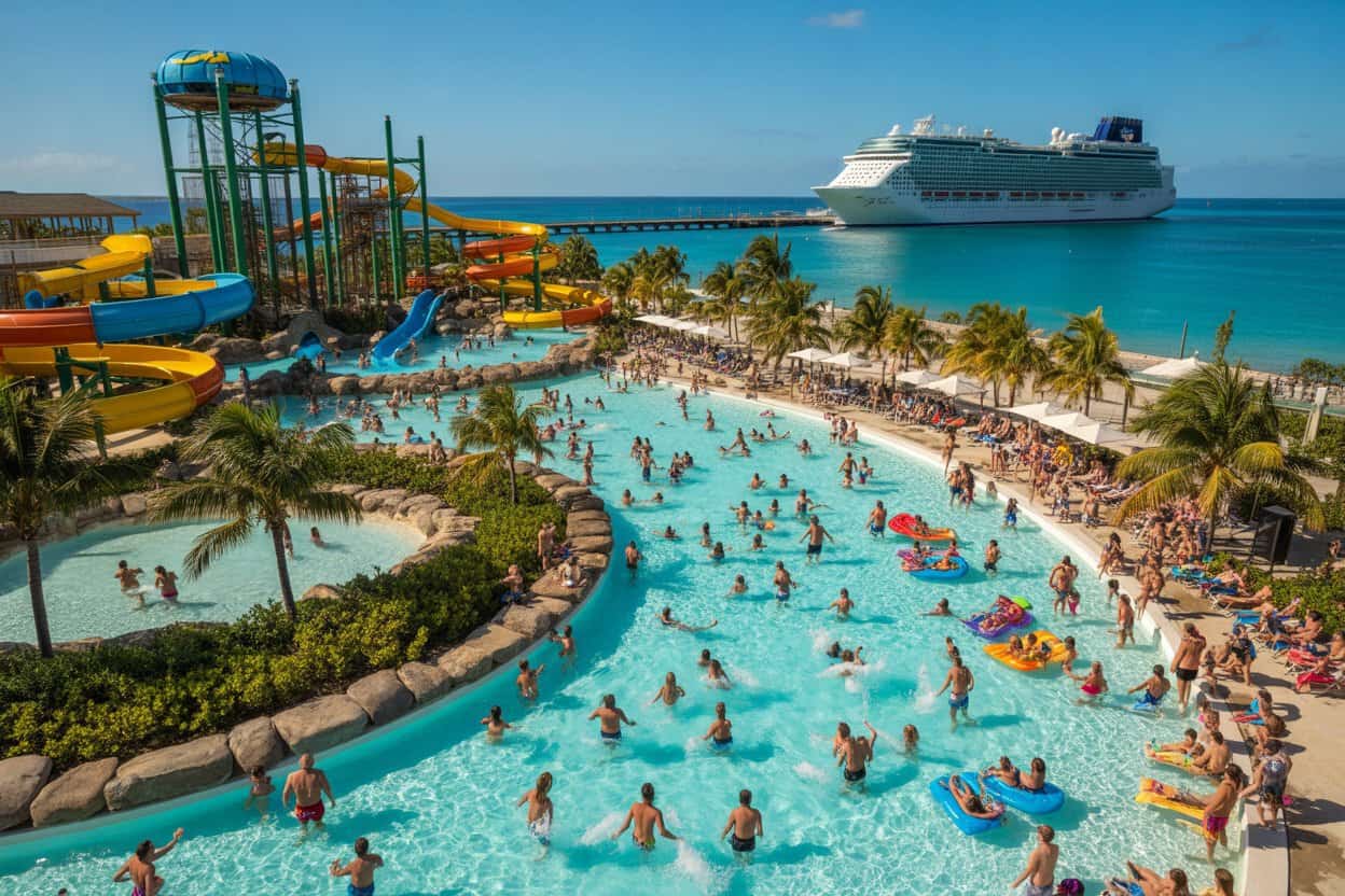 Major Expansion of Bahamas Cruise Tourism: Norwegian Cruise Line to Open Great Tides Waterpark in 2026