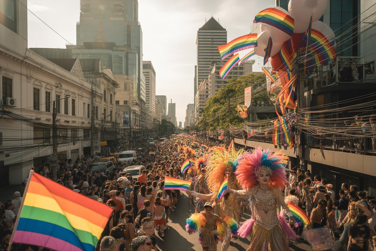 Bangkok Pride Parade 2026: Important Updates on Rama I Road Closures and Travel Tips for Visitors