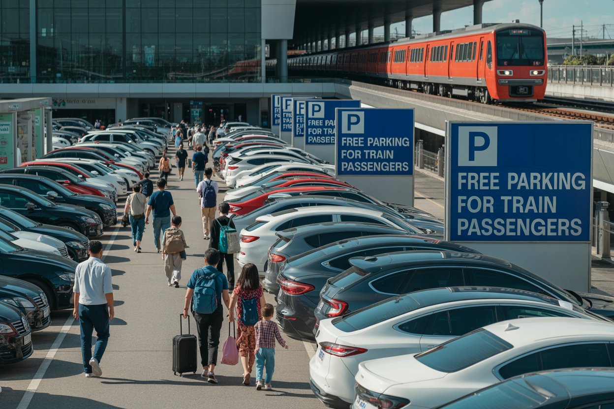 Thailand Introduces Free Parking for Long-Distance and Red Line Passengers at SRT Stations