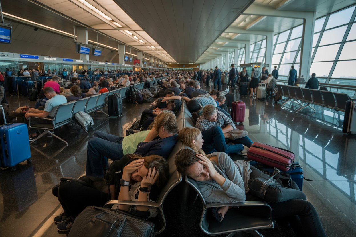 Travel Disruptions Across Major Chinese Airports: Over 120 Flights Canceled