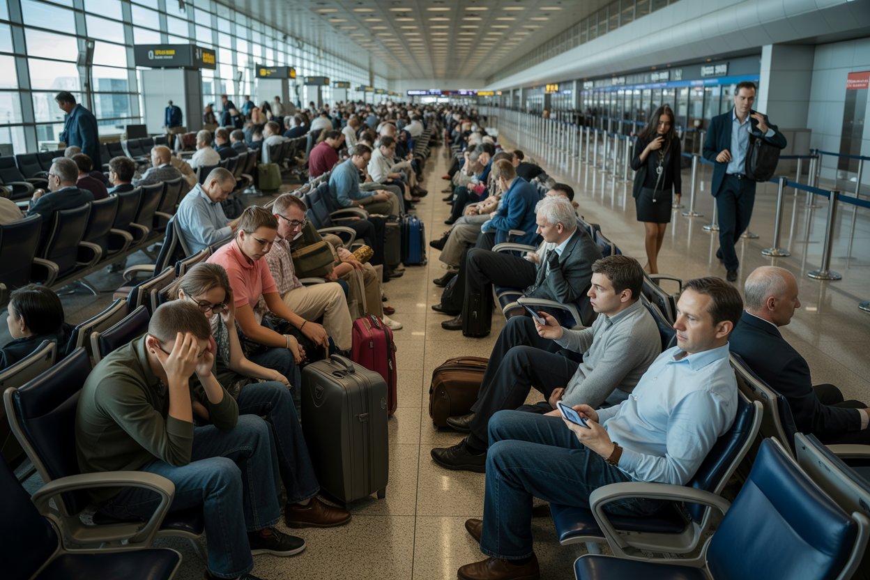 Travel Chaos in the UK: 21 Flights Canceled Amidst Airline Disruptions