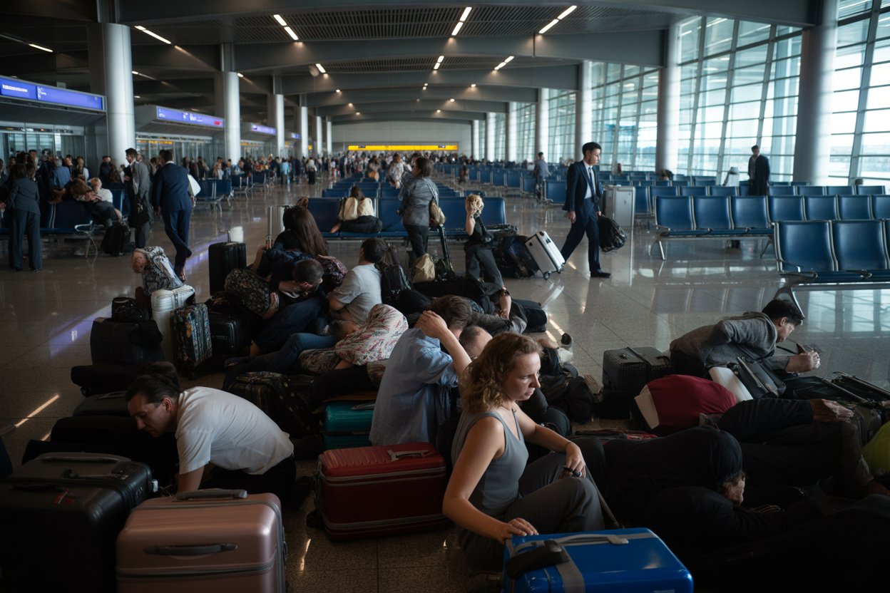US Air Travel Faces Major Disruptions with Flight Cancellations in Top Hubs