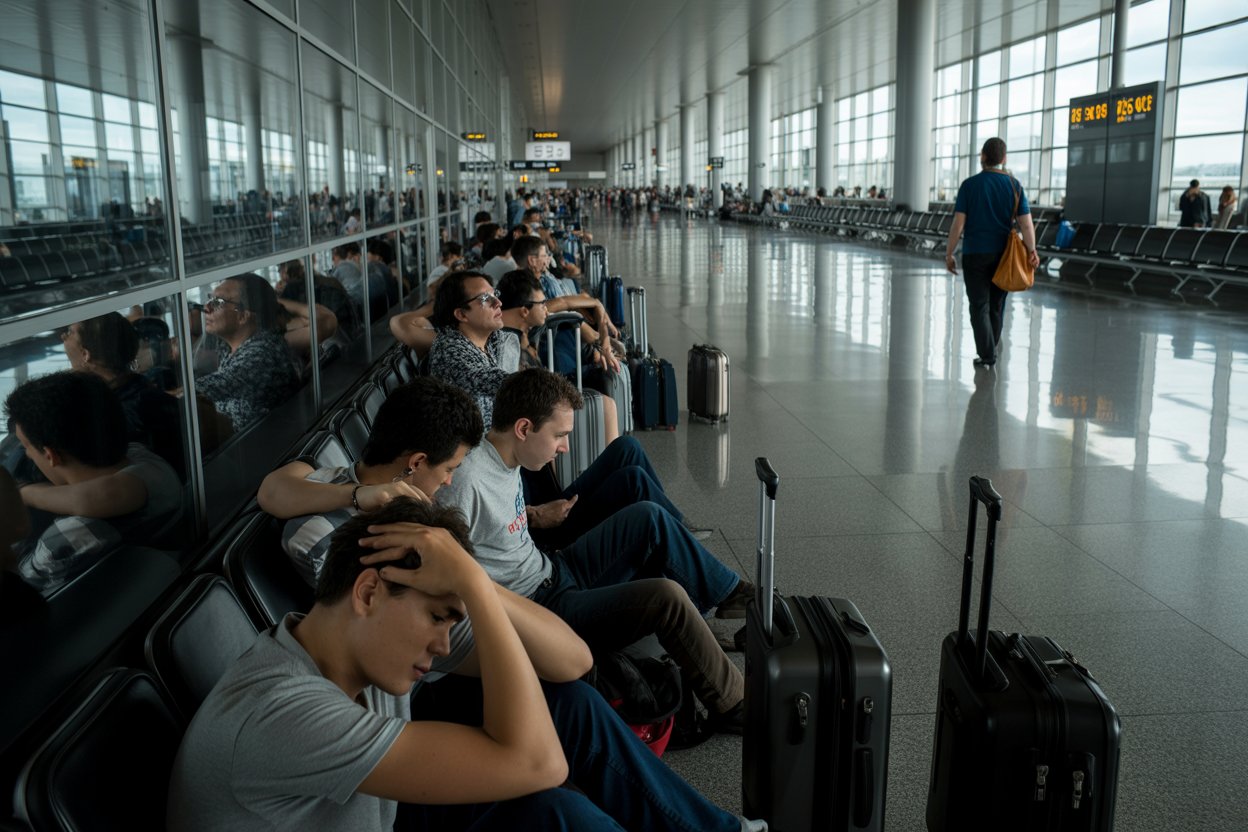 India’s Major Flight Cancellations Leave Passengers Stranded at Key Airports