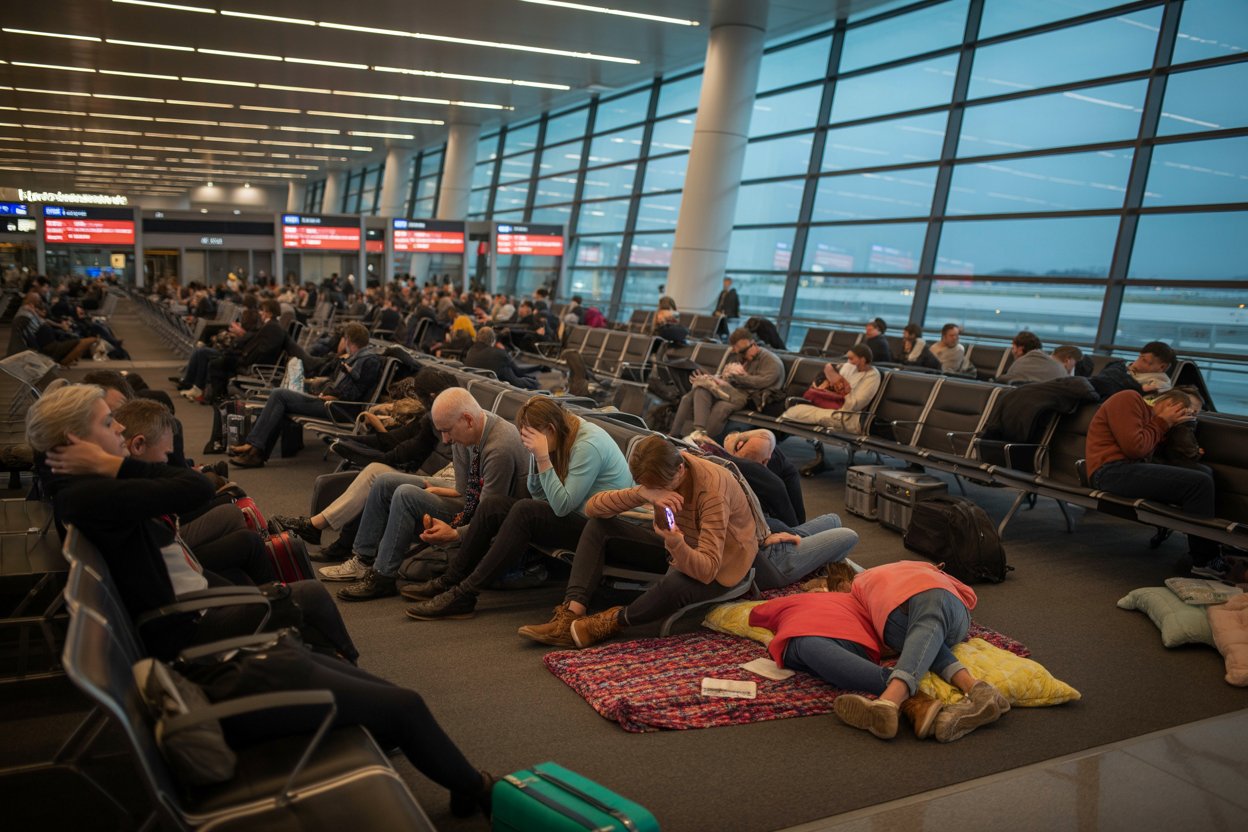 Flight Disruptions at Singapore Changi Airport: Passengers Stranded as United and TNU Airlines Cancel Key Routes