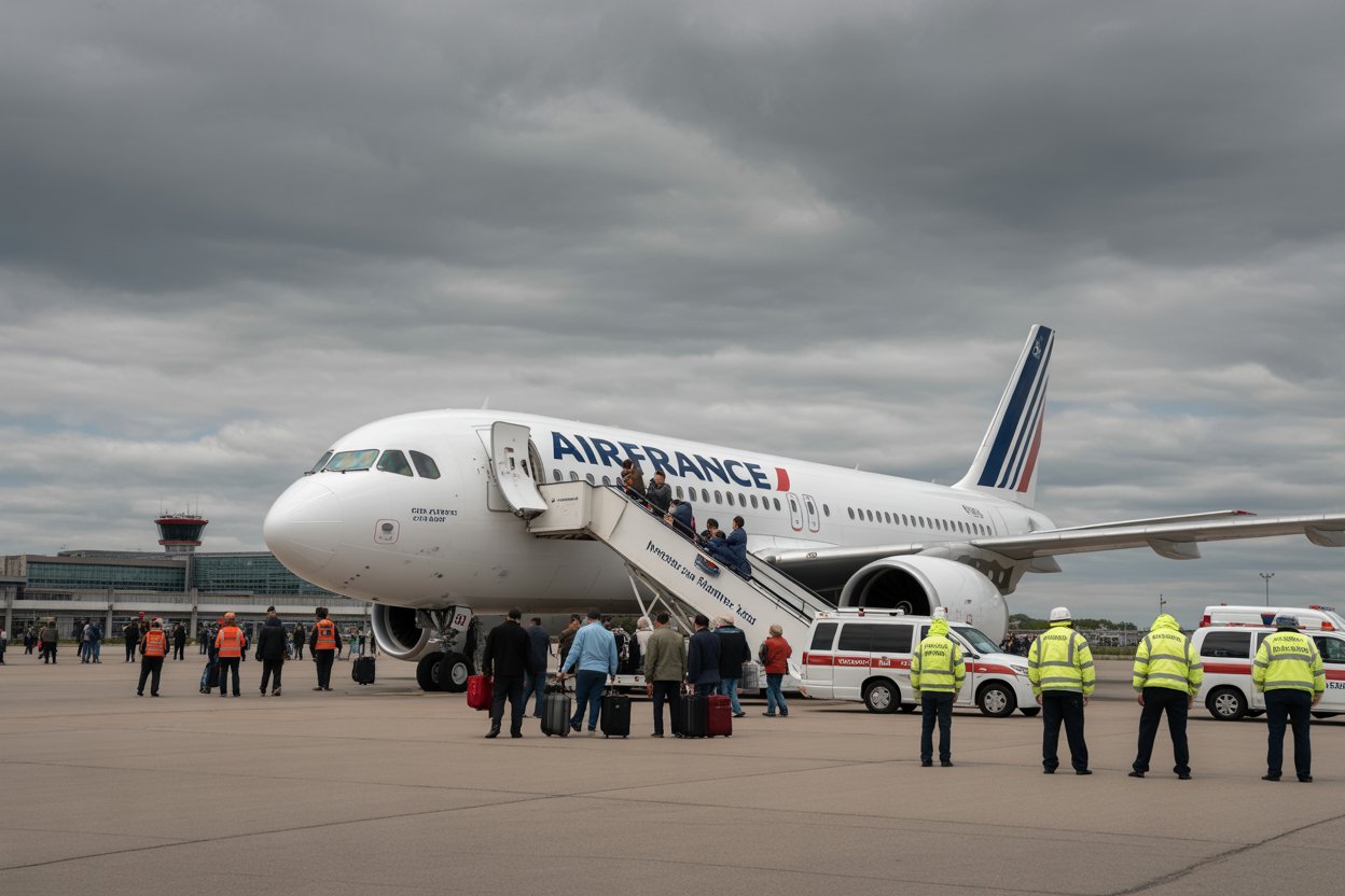 Air France Flight AF758 Emergency Landing: Insights from the Nantes Diversion
