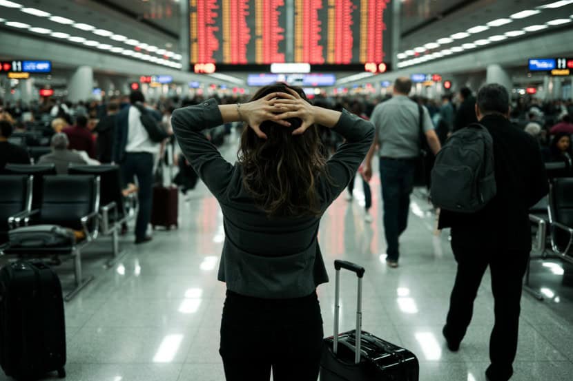 Air Travel Disruptions in Canada: 44 Flights Canceled and 190 Delayed Today