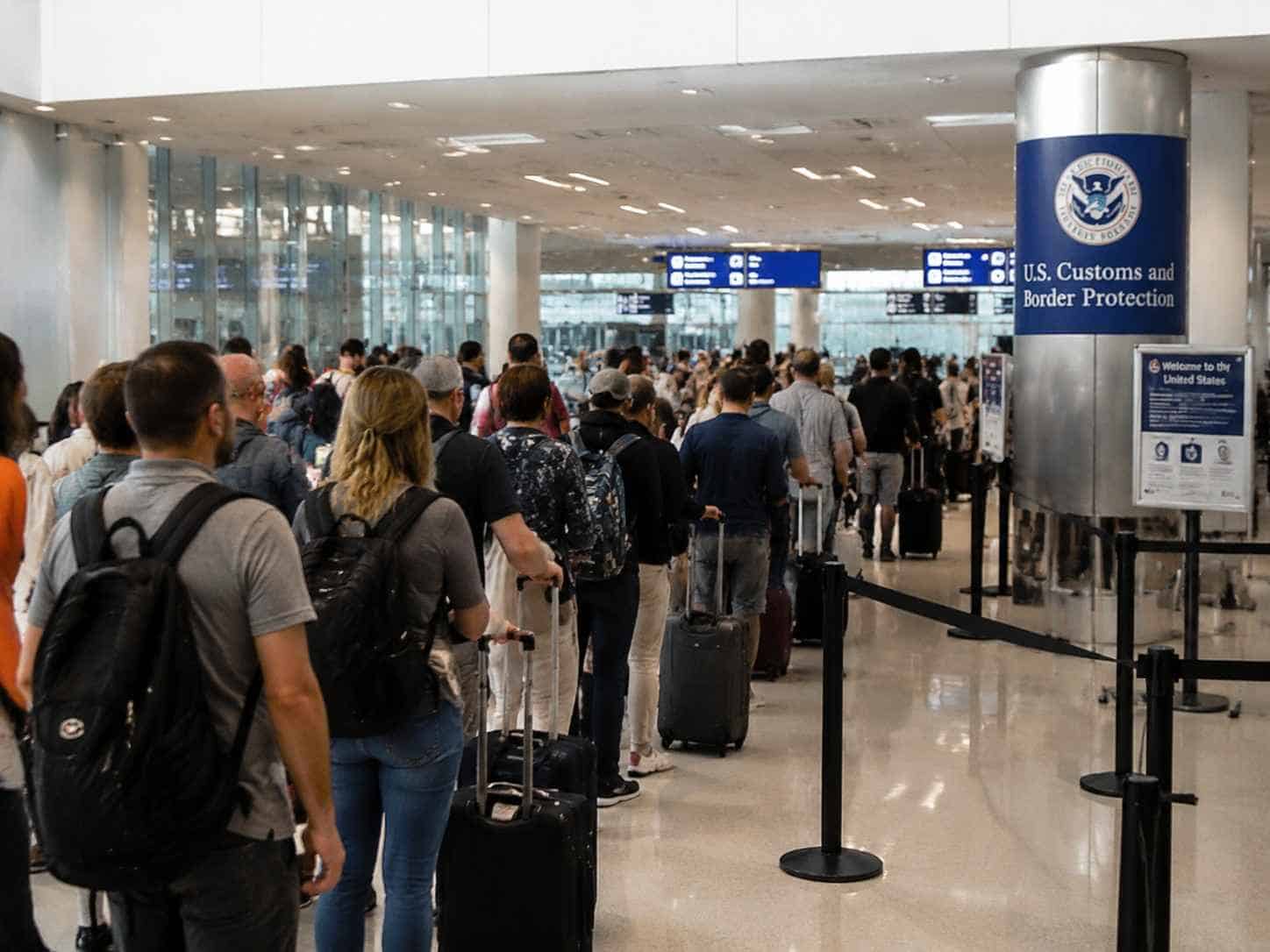 American Airlines, Delta, United, and Lufthansa Experience Traffic Drops Amid Stricter U.S. Customs Regulations