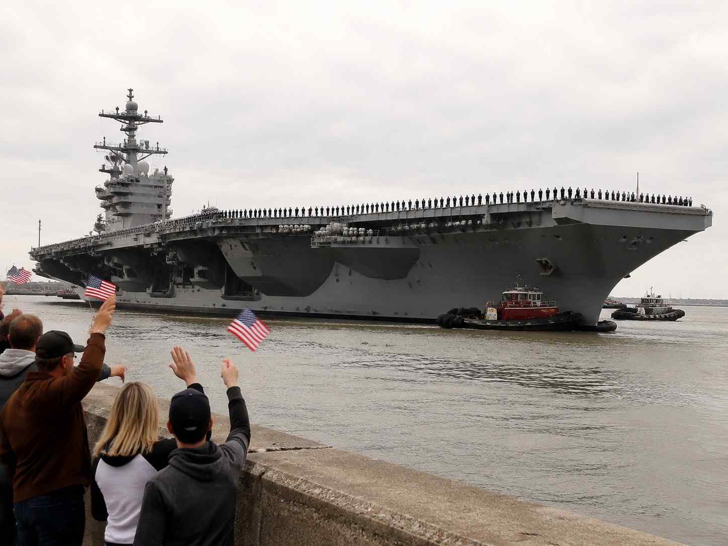 USS Gerald R. Ford’s Historic Return Sparks Surge in Military Travel Demand