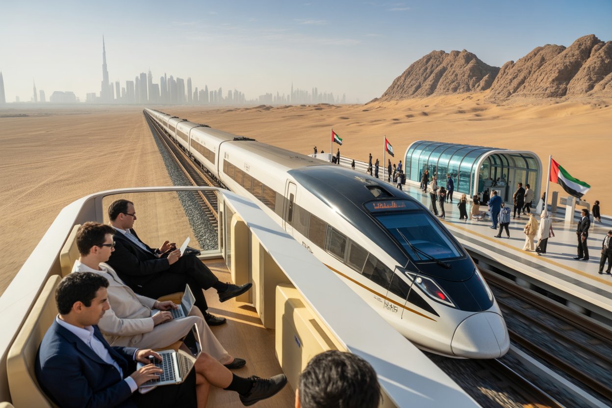 Transforming Travel Across the UAE: Etihad Rail Passenger Trains Set to Launch in 2026