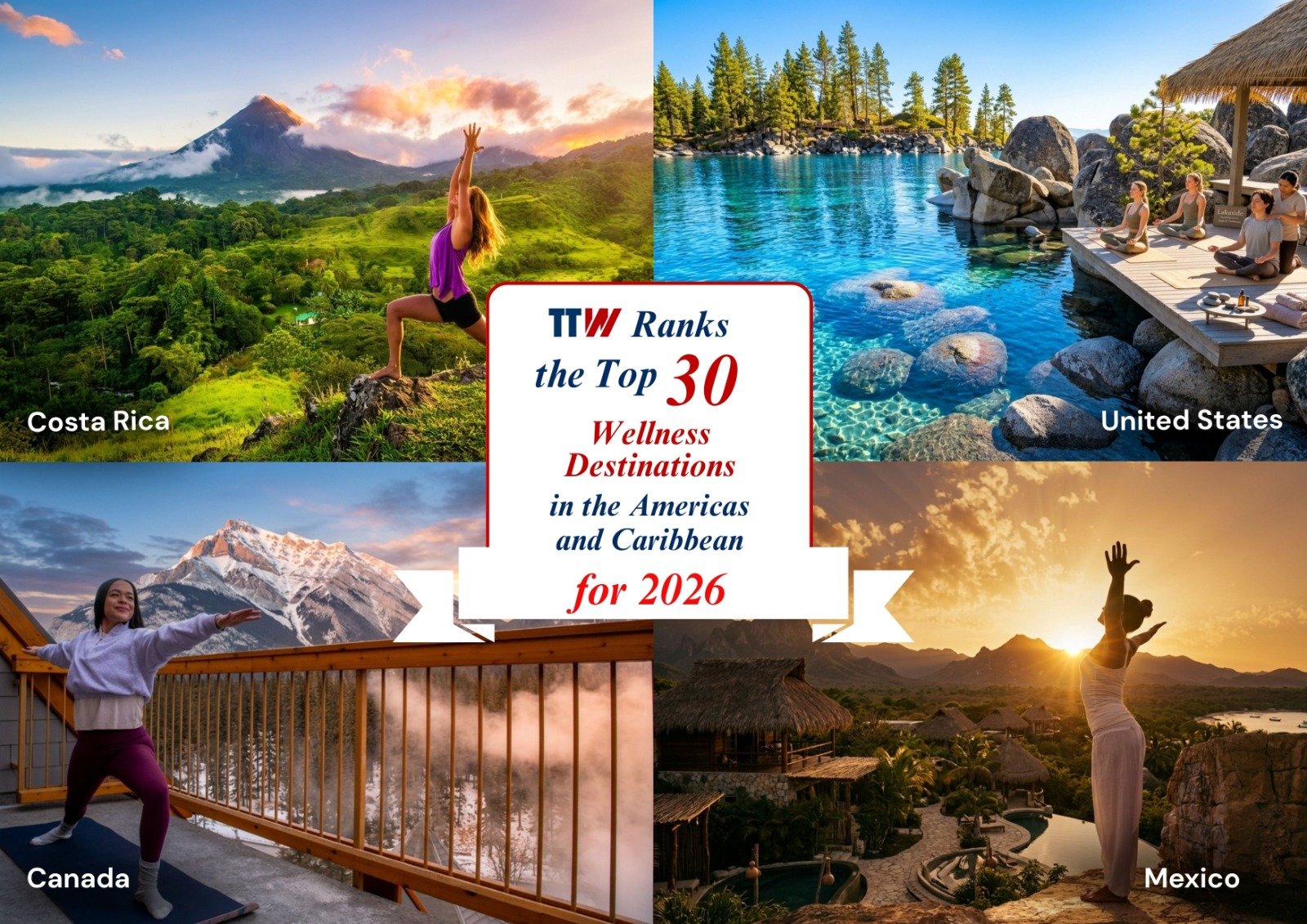 Discover the Top 30 Wellness Destinations in the Americas and Caribbean for 2026