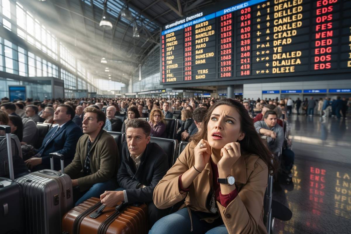 Massive Travel Disruptions in Europe: Hundreds Stranded as Multiple Flights Canceled and Delayed