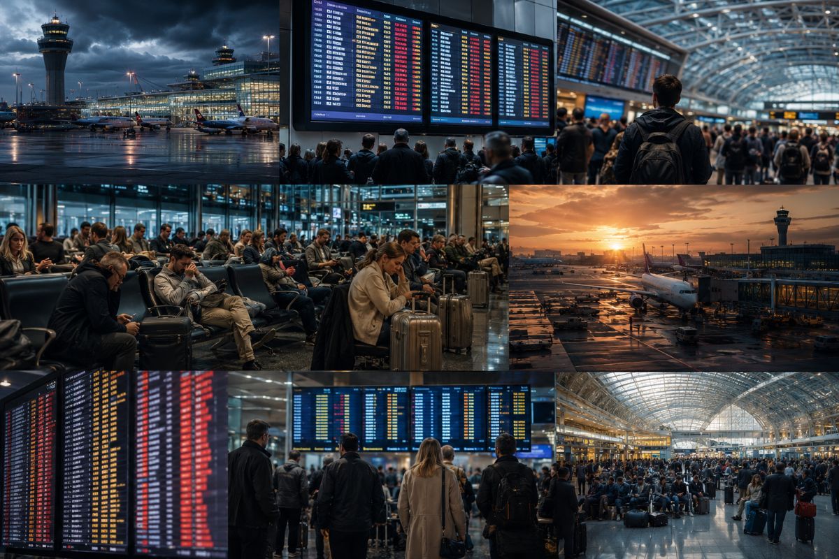 Travelers Face Disruptions Across Europe with Hundreds of Delays and Cancellations