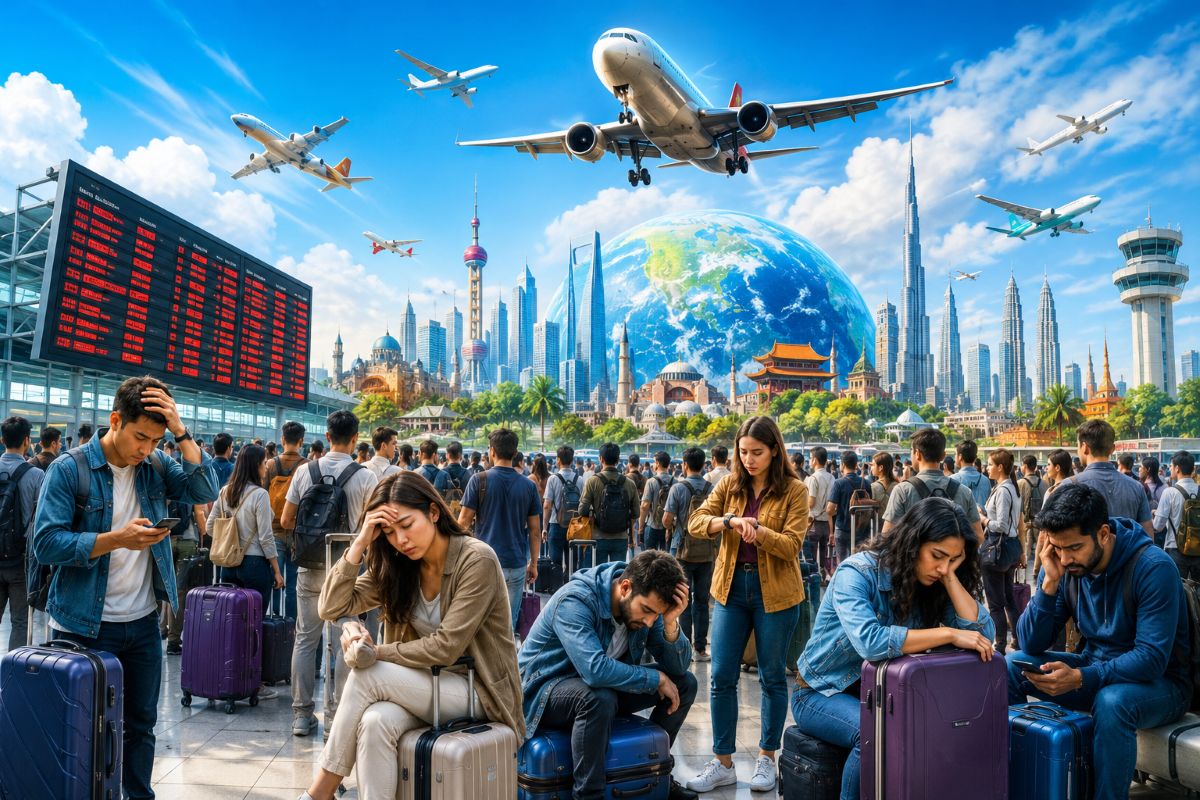 Over 1,301 Flights Delayed and 122 Canceled Across Asia Amid Summer Travel Surge