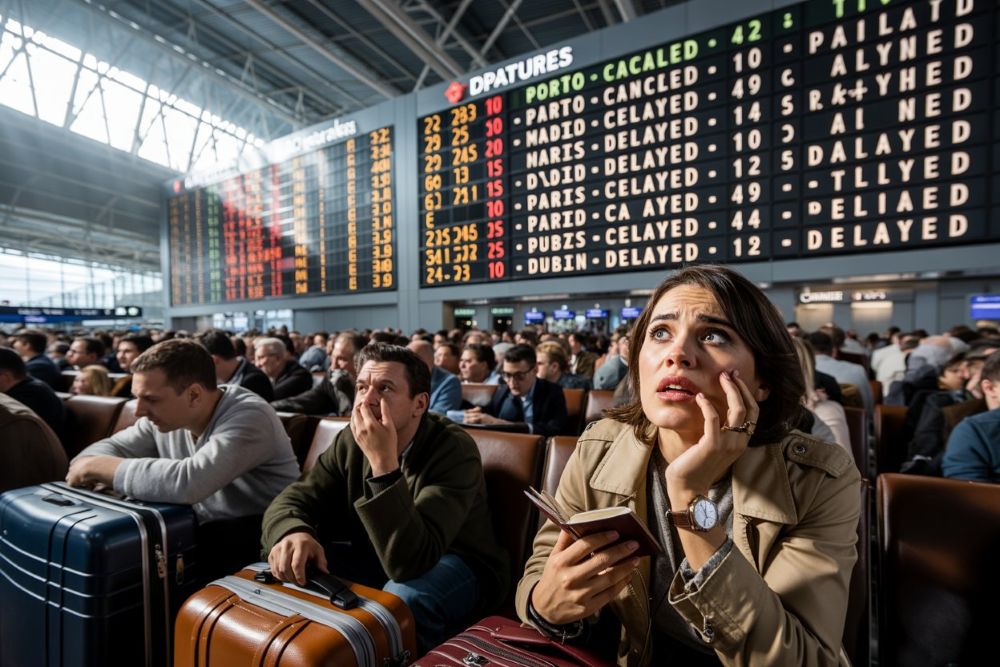 Travel Woes: Flight Delays and Cancellations Plague Major U.S. Airports