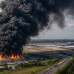 Massive Fire Near Paris-Charles de Gaulle Airport: Operations Continues Smoothly for Travelers