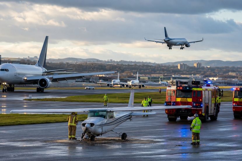 Glasgow Airport Reopens After Runway Scare, Travel Disruptions Ripple Across Scotland