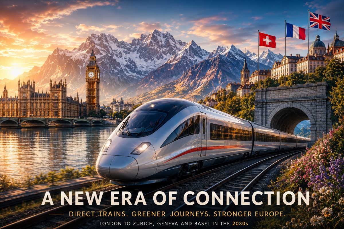 Switzerland Elevates Travellers’ Options with New High-Speed Rail Links to London