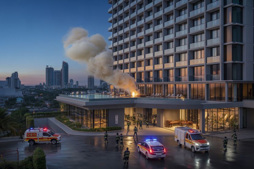 Fire Incident at Pattaya Hotel Highlights Importance of Safety for Travelers