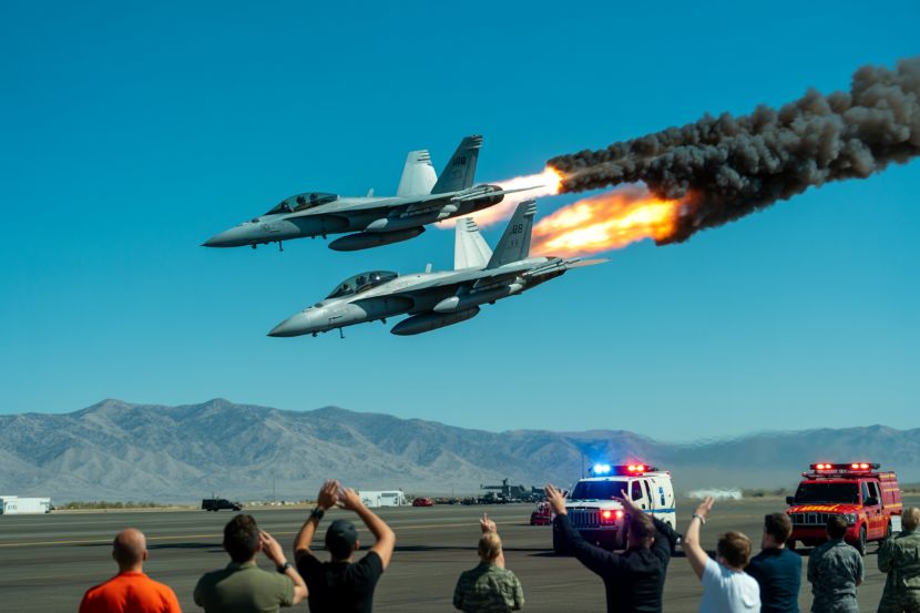 Air Show Emergency in Idaho: Mid-Air Jet Collision Raises Concerns for Travelers in Aviation Tourism