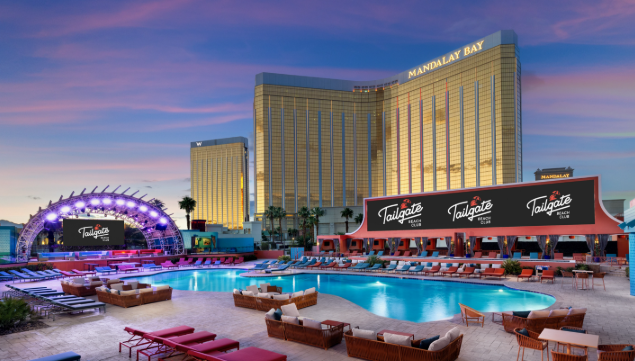 Las Vegas Introduces the Exciting Tailgate Beach Club at Mandalay Bay: A Sports and Pool Party Fusion