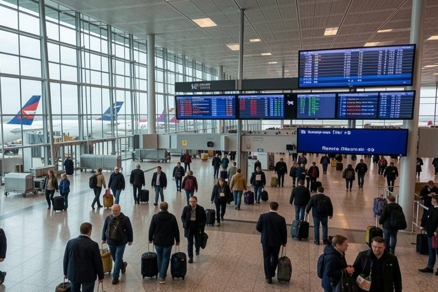 Heathrow Airport Sees Passenger Decline Amid Middle East Tensions