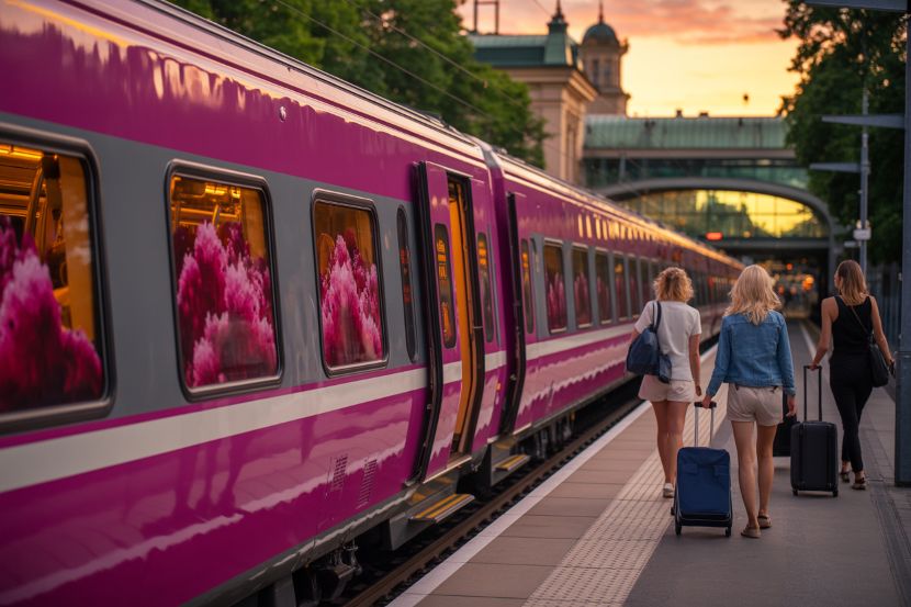 Experience Lithuania’s Pink Soup Train: A Unique Sustainable Rail Adventure