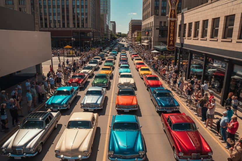 Tulsa Sets World Record for Largest Classic Car Parade During Route 66 Centennial Celebration