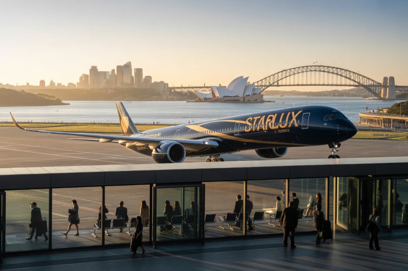 Starlux Airlines to Enhance Air Travel Links Between Taiwan, Australia, and New Zealand