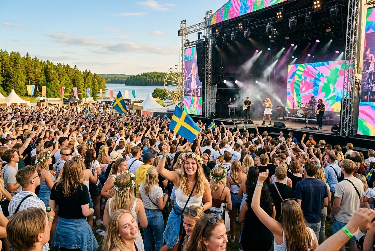 Experience the Best of Sweden: Summer Festivals of 2026