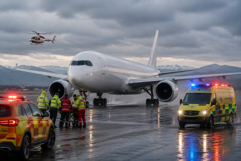 A Mid-Flight Emergency: SWISS Flight LX123 Diverts to Almaty Following Co-Pilot’s Health Crisis
