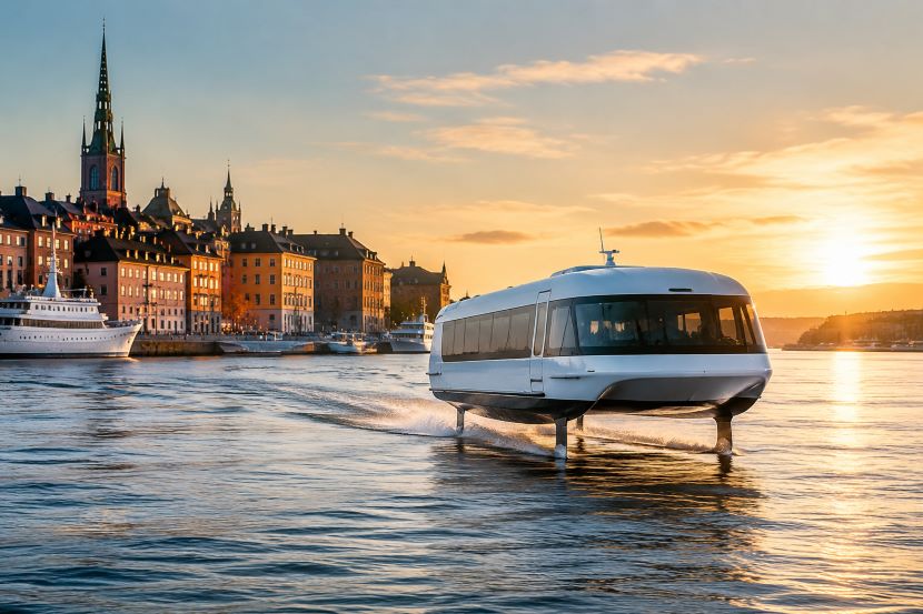 Stockholm’s Electric Hydrofoil Ferries: A New Era in Travel on Sweden’s Waterways