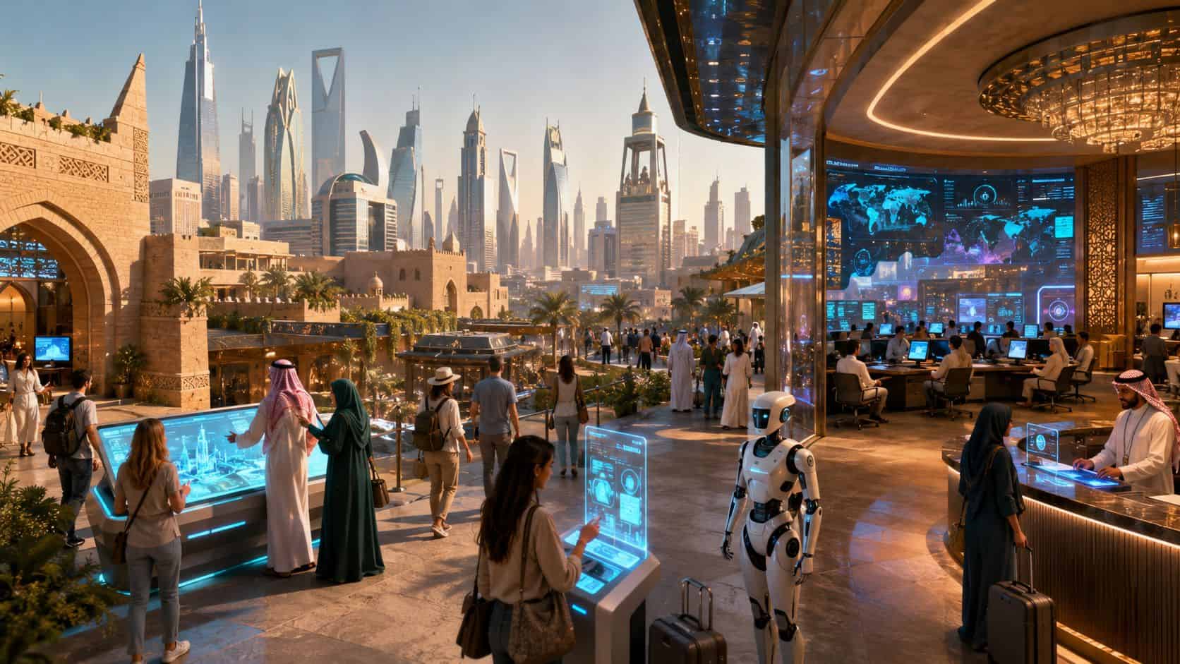 Redefining Tourism: Saudi Arabia Launches AI Tourism Vision with the Innovative TourismX Platform