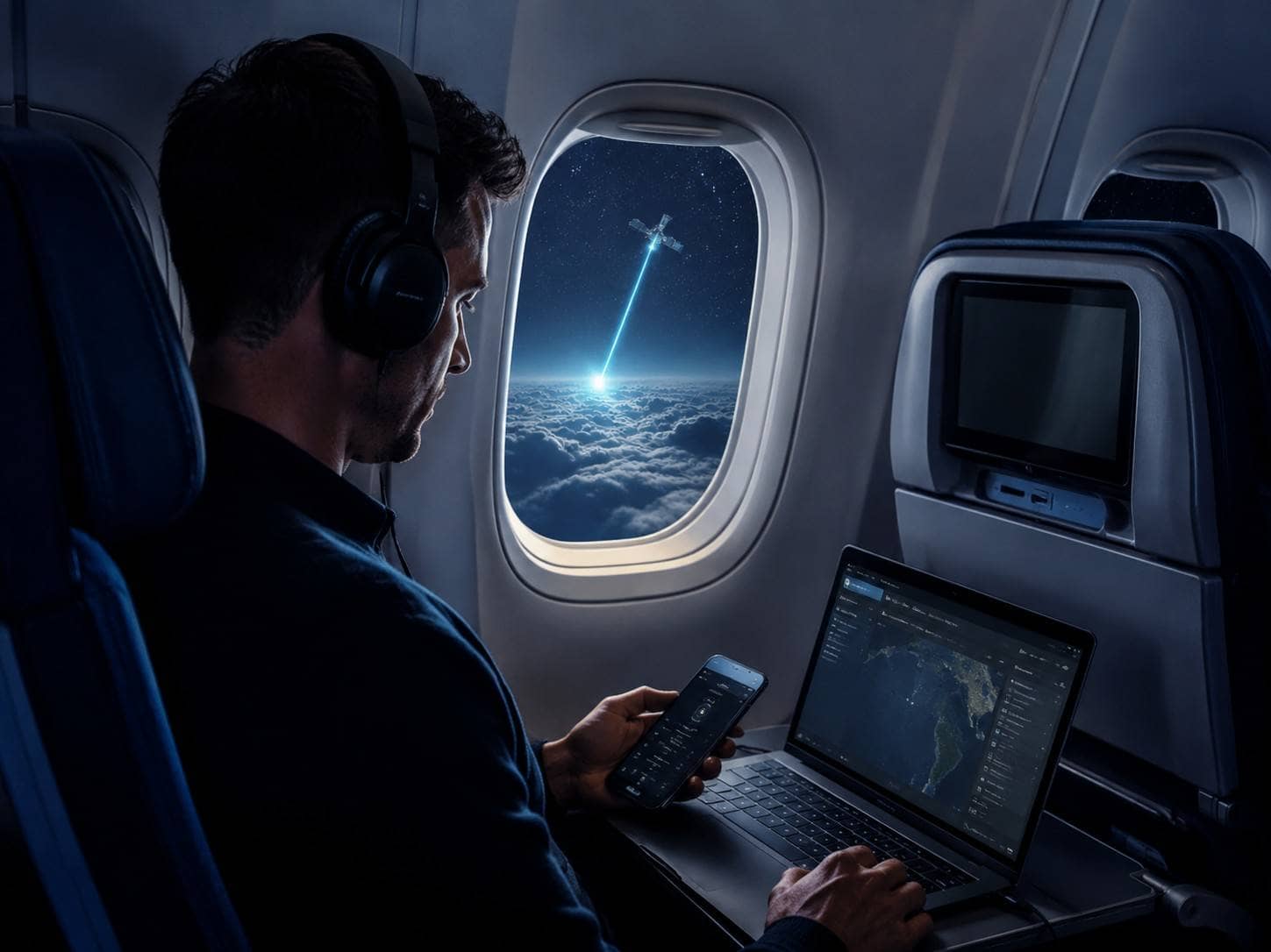 United Airlines Leads Transatlantic Wi-Fi Revolution with Starlink Rollout
