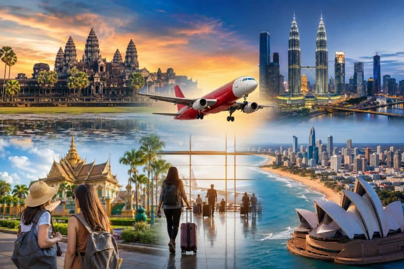 Cambodia Joins India, Australia, Malaysia, Thailand, Singapore and Vietnam as AirAsia and National Tourism Authorities Invest in Expanding Visitor Arrivals Through Kuala Lumpur Gateway Routes: What This New Connectivity Strategy Could Mean for Southeast Asia’s Future Growth