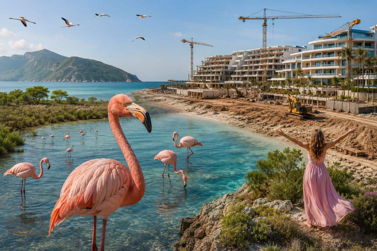 Albania Faces Growing Tourism Debate as Flamingo Revolution Protests Challenge Kushner-Backed Luxury Resort Development Across Protected Coastal Wetlands and Sazan Island