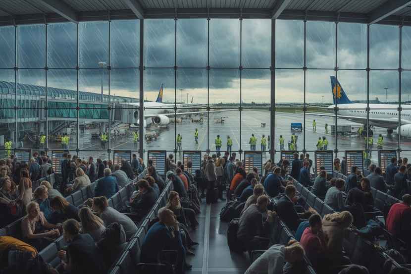 Significant Travel Disruptions at Amsterdam Schiphol Airport: Thousands Affected by Flight Cancellations and Delays
