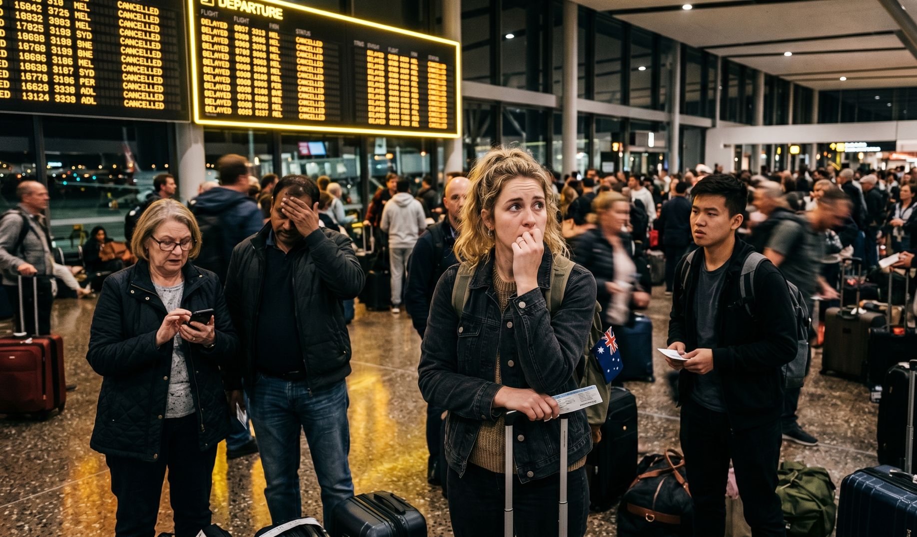 Flight Disruptions Across Major Australian Airports: Cancellations and Delays Update