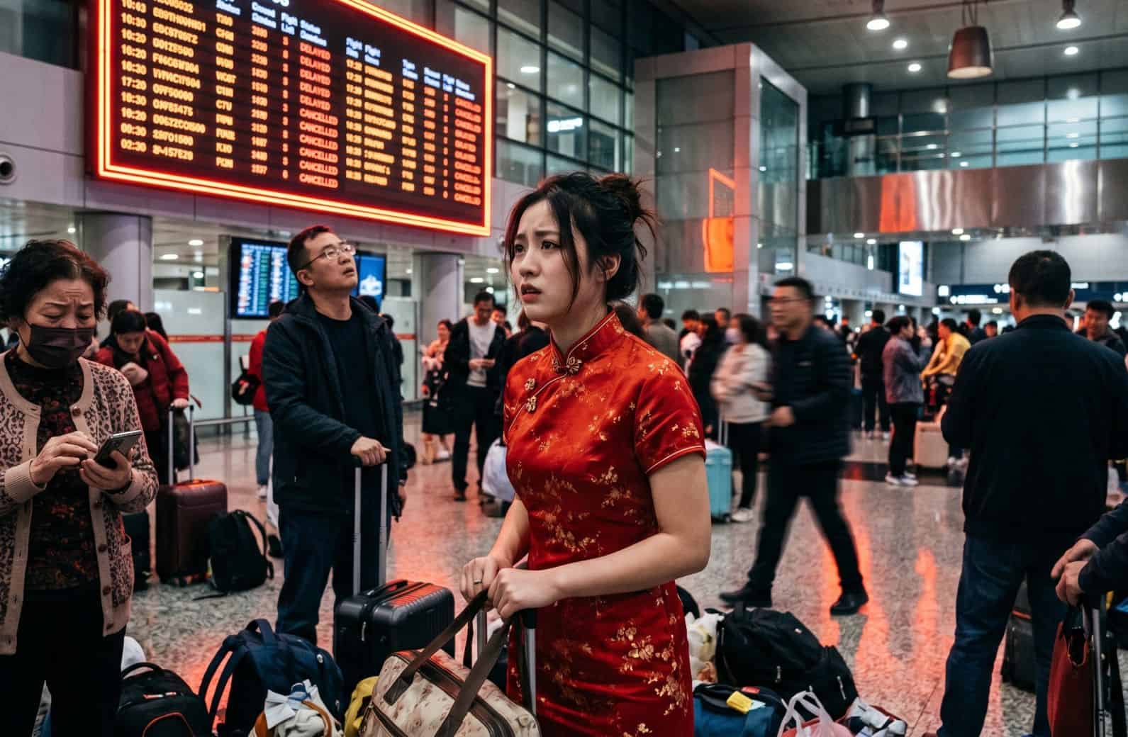 Flight Disruptions across China Creates Travel Hell in Beijing, Shanghai, Chengdu, Chongqing, Guangzhou and Several other Cities as China Eastern, Air China, China Southern, Hainan Airlines and others Face 268 Cancellations 2,425 Delays, New Update