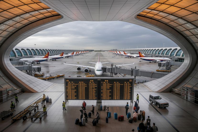 Beijing Daxing Airport Hit by Widespread Flight Chaos as China Eastern, Air China, China Southern, China United and XiamenAir Record 40 Grounded Flights and 224 Schedule Hold-Ups, Impacting Travel Across China, Hong Kong and Global Transit Routes—Know the Latest Before Your Journey