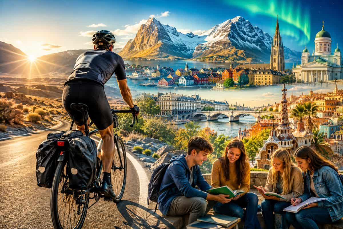 Epic Cycling Journey from Borrego Springs to Europe: Fueling Scholarships for Students